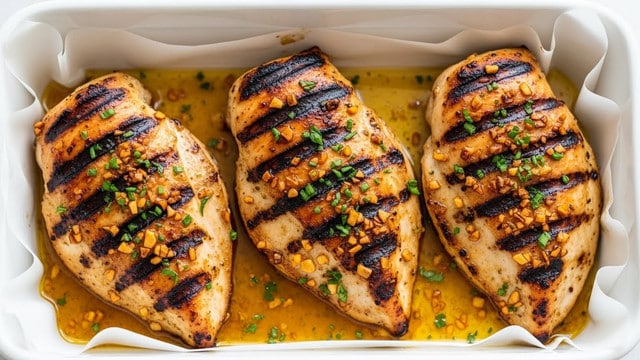 Garlic Butter Baked Chicken Breast Recipe