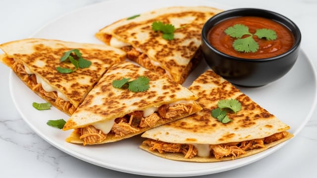BBQ Chicken Quesadillas: The Perfect Easy Dinner Idea Recipe