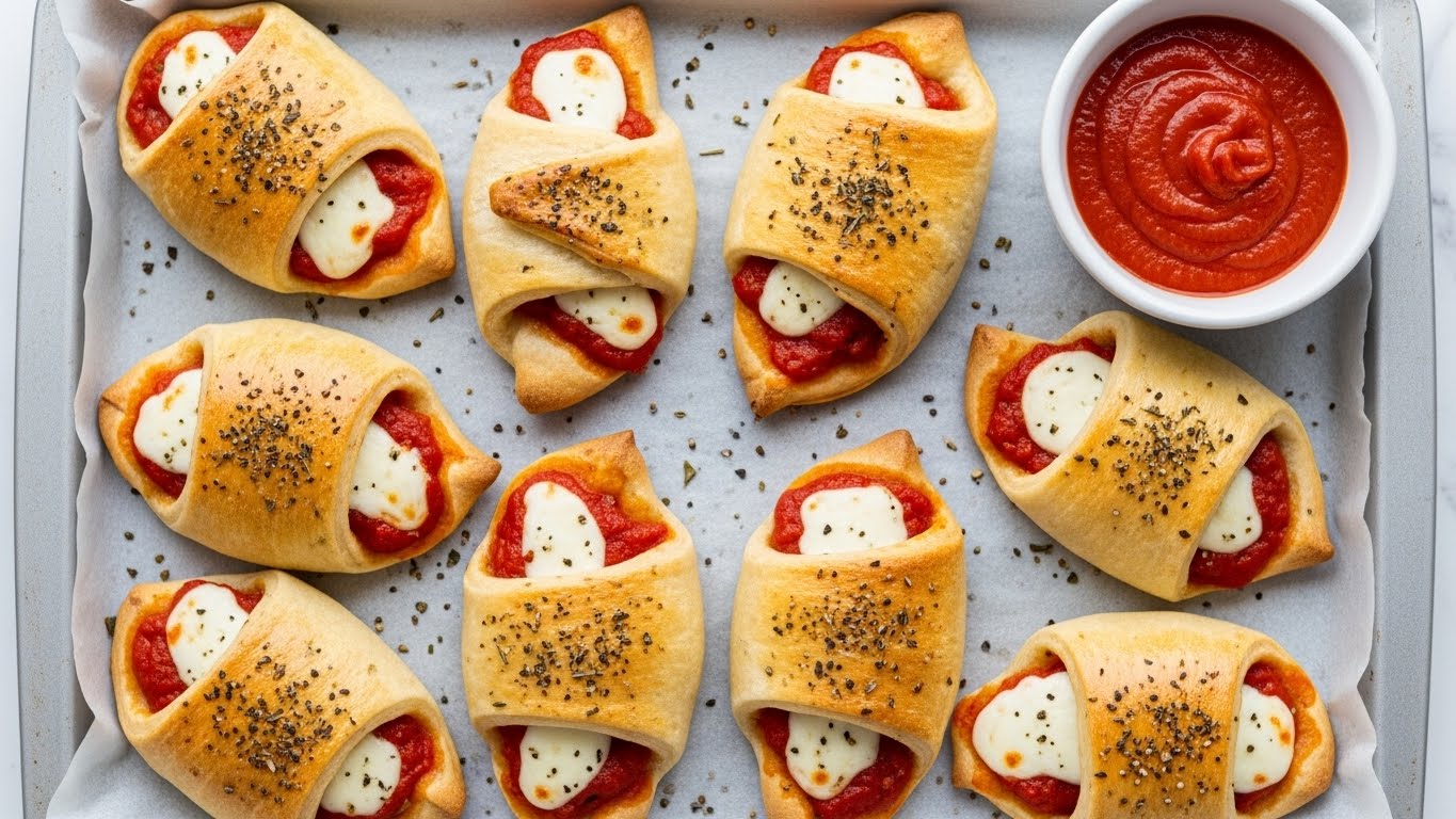 Irresistible Pizza Rolls with Crescent Rolls Recipe