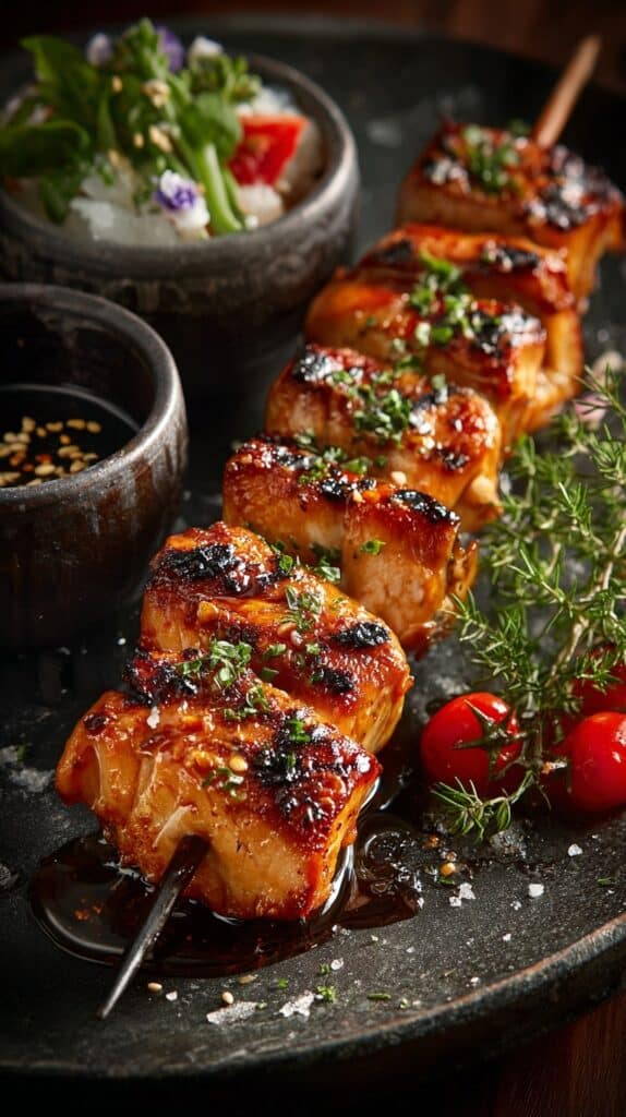 Buffalo Ranch Chicken Skewers Recipe