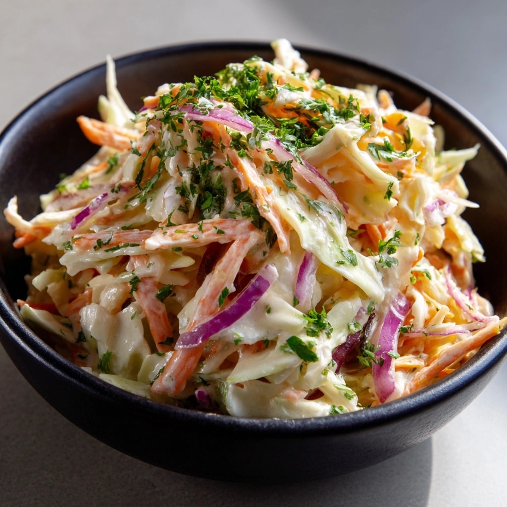 Kale and Apple Slaw with Honey Sesame Vinaigrette Recipe - Recipe Image