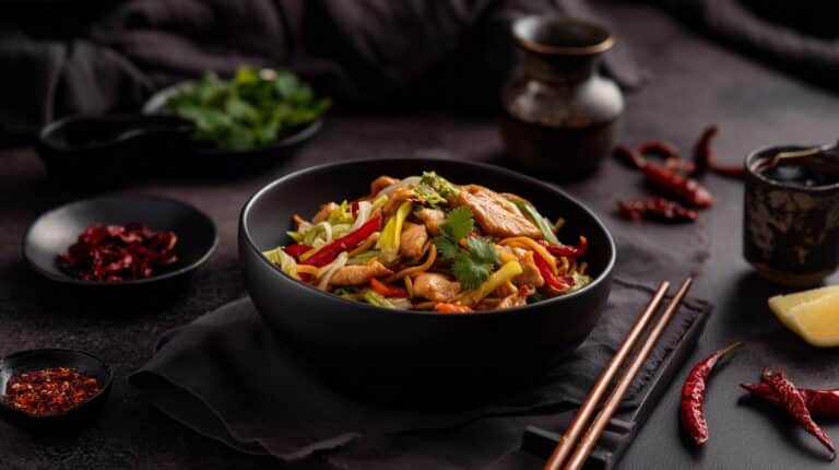 Chinese Chicken Cabbage Stir-Fry Recipe