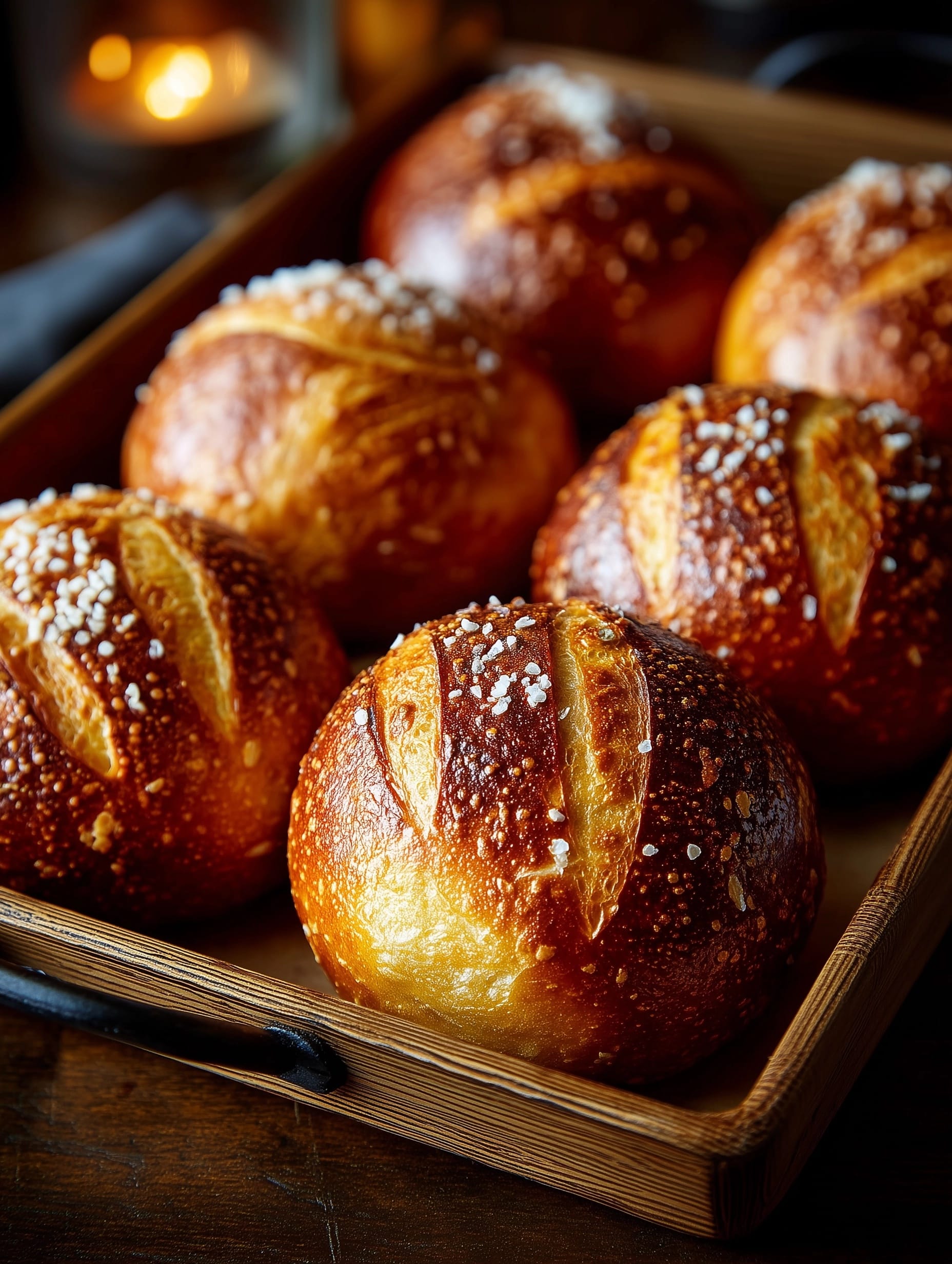 Pretzel Biscuits with Erika Council of Bomb Biscuits Atlanta Recipe - Recipe Image