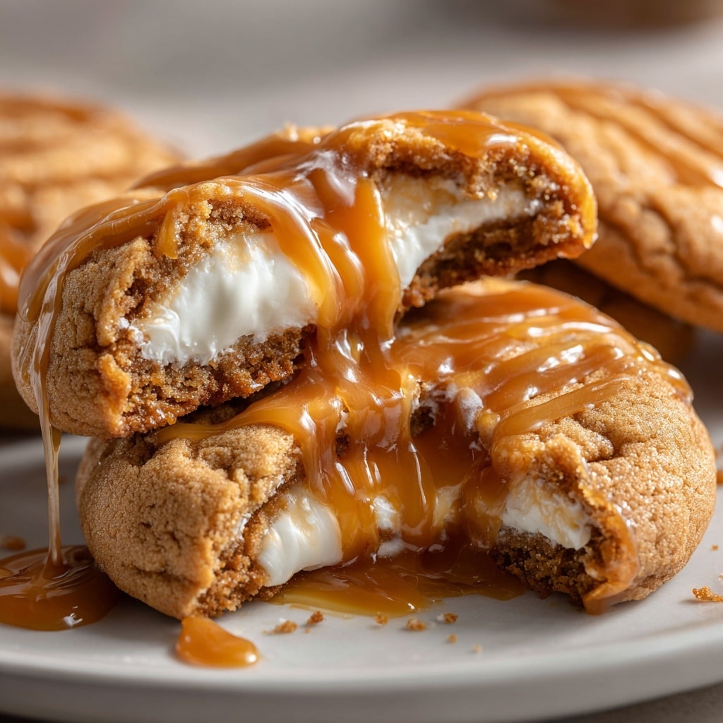 Cheesecake Caramel Cookies Recipe - Recipe Image