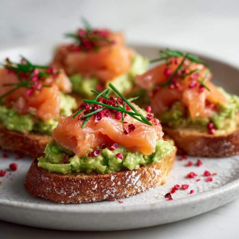 Pea Bruschetta with Parmesan and Lemon Recipe