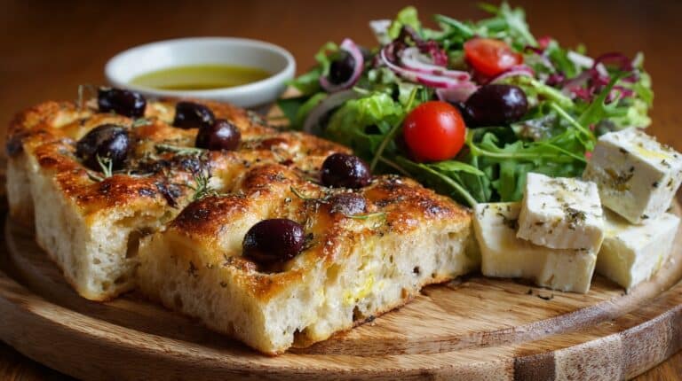 Fig Olive Rosemary Whole Wheat Focaccia Recipe