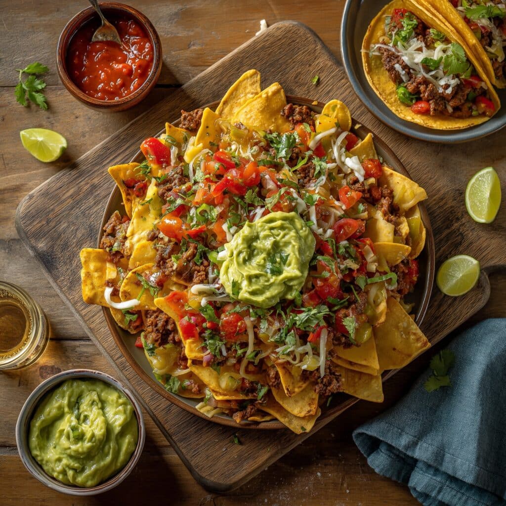 Lighter Nachos Recipe