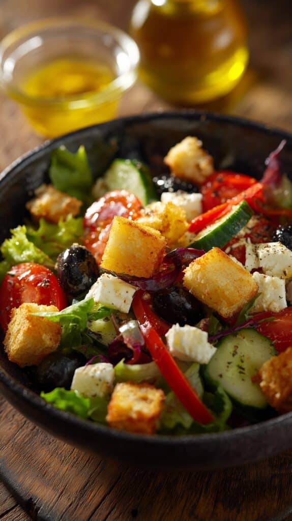 Lebanese Fattoush Salad Recipe