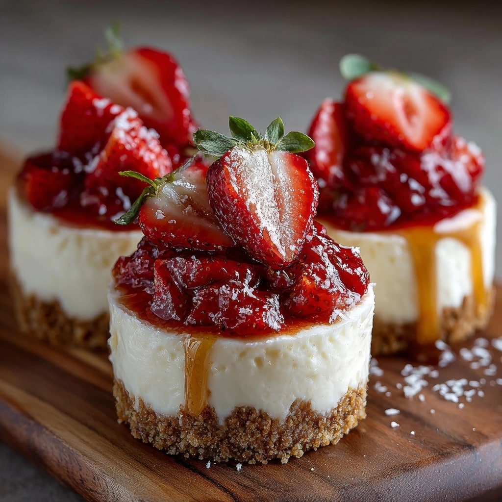 No-Bake Strawberry Cheesecake Jars Recipe - Recipe Image