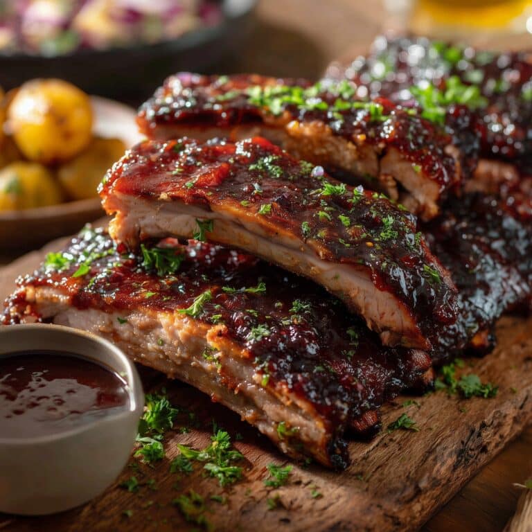Instant Pot Baby Back Ribs with Barbecue Sauce Recipe