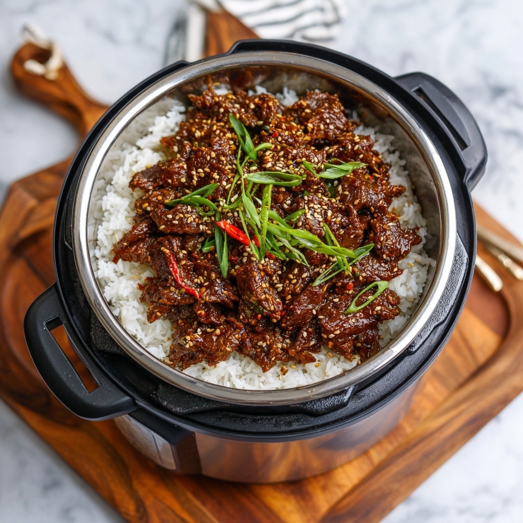 Instant Pot Korean Beef Recipe