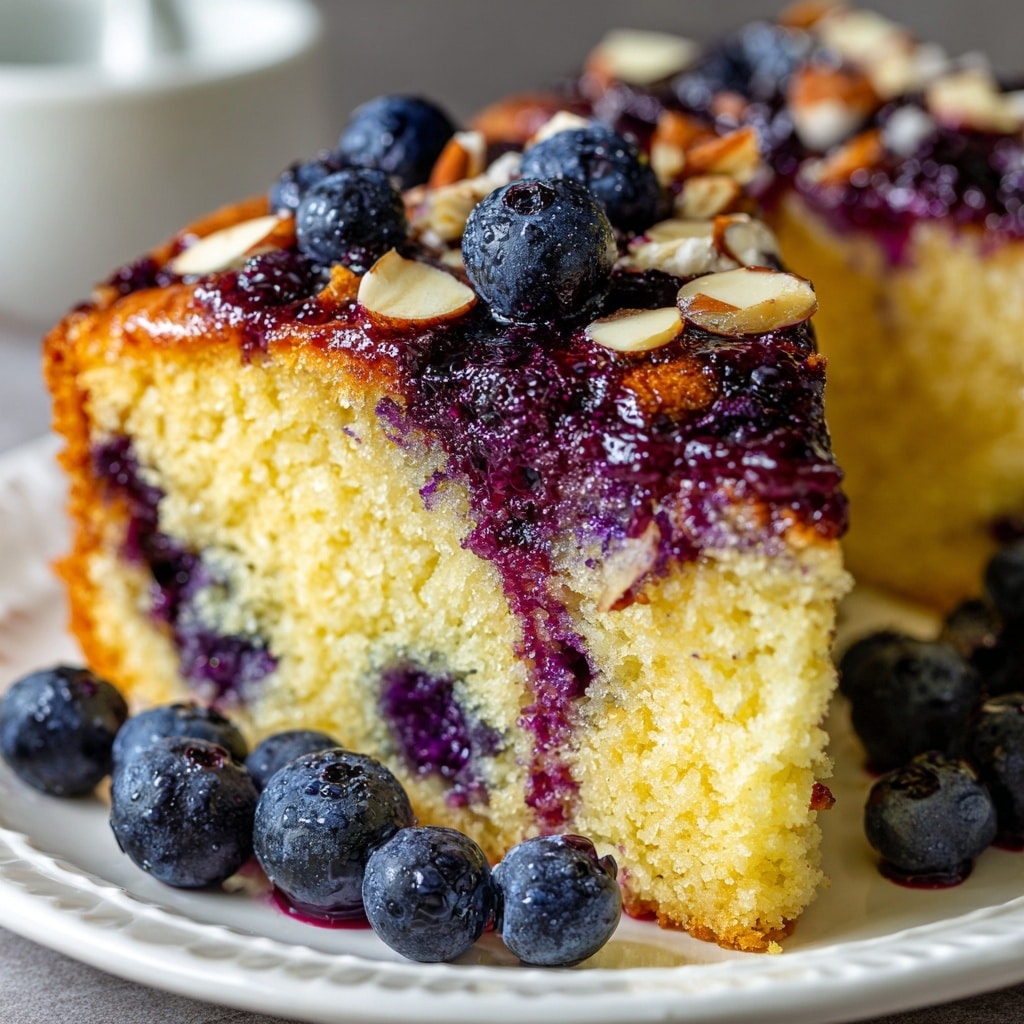 Keto Blueberry Butter Cake Recipe