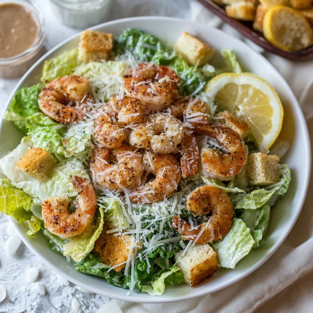 Shrimp Caesar Salad Recipe - Recipe Image