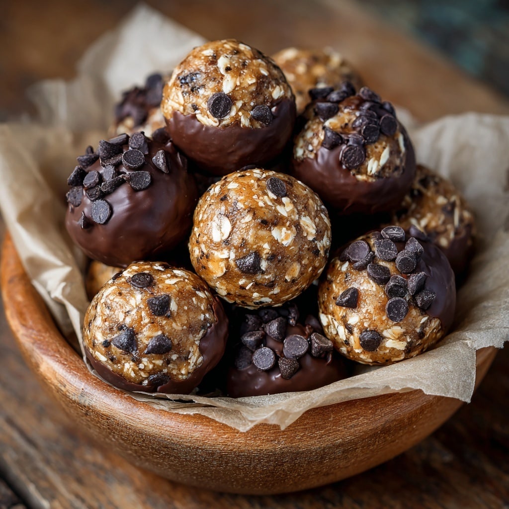 Banana Chocolate Chip Energy Balls Recipe - Recipe Image