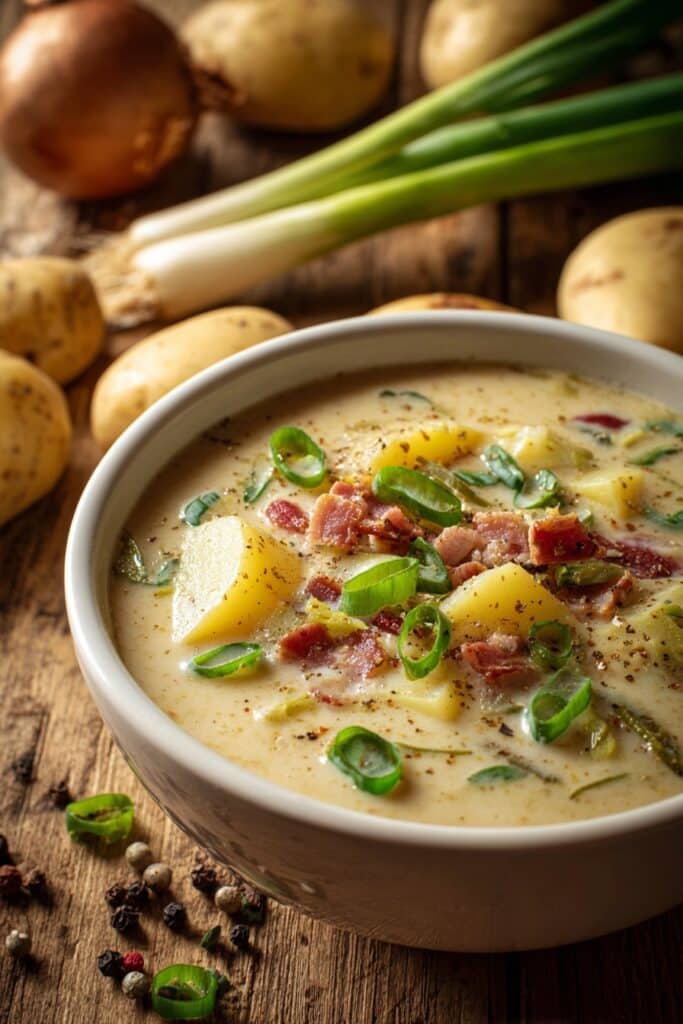 Roasted Celery and Potato Soup Recipe