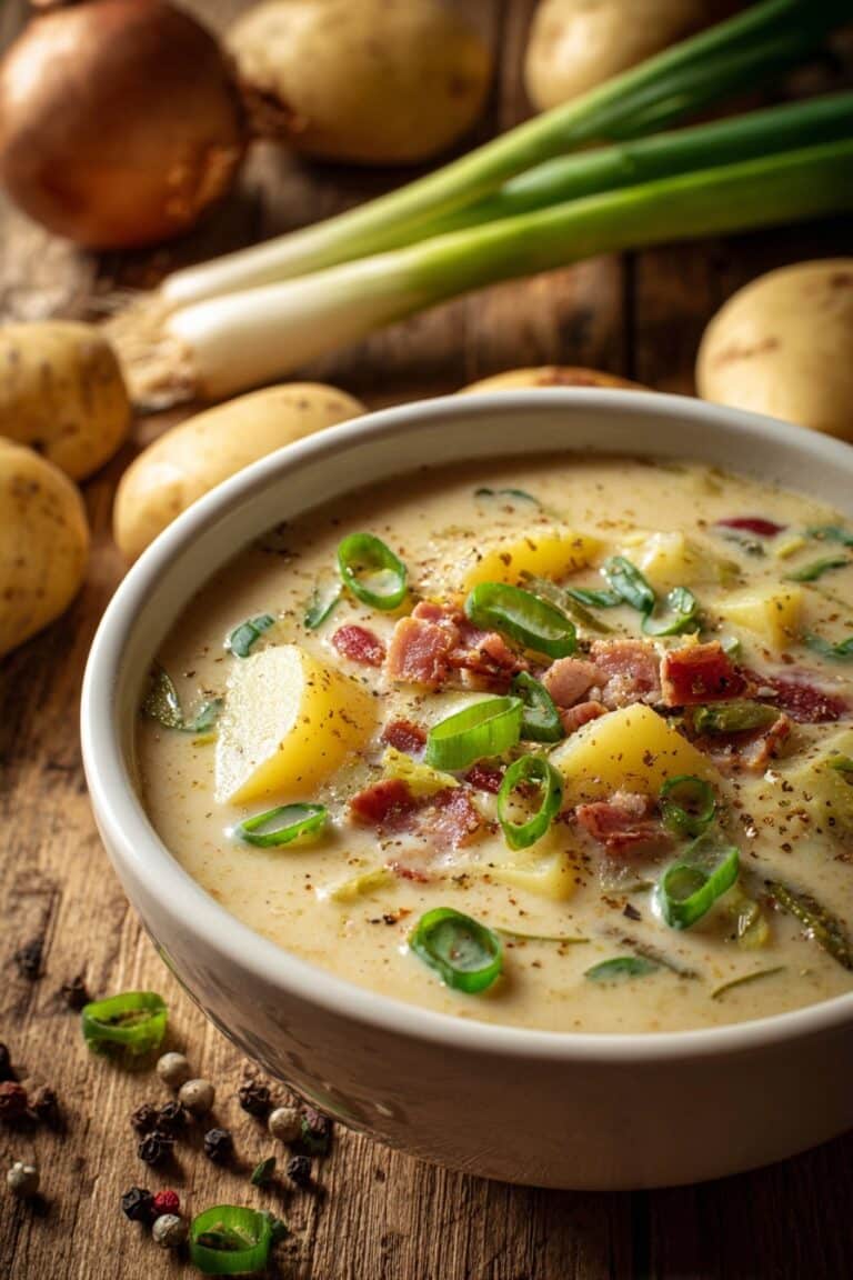 Roasted Celery and Potato Soup Recipe