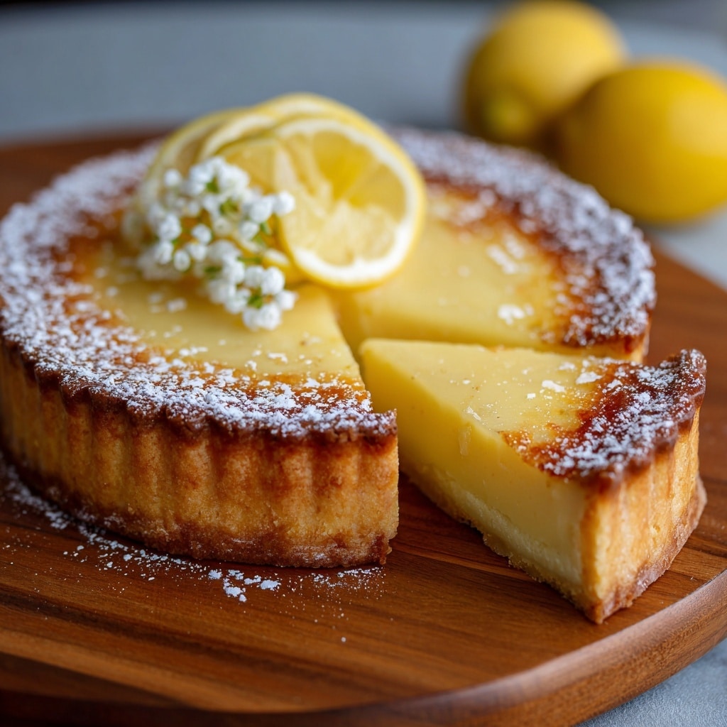 French Lemon Tart (Tarte au Citron) Recipe
