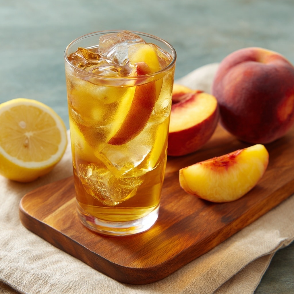 Peach Lemonade Recipe - Recipe Image