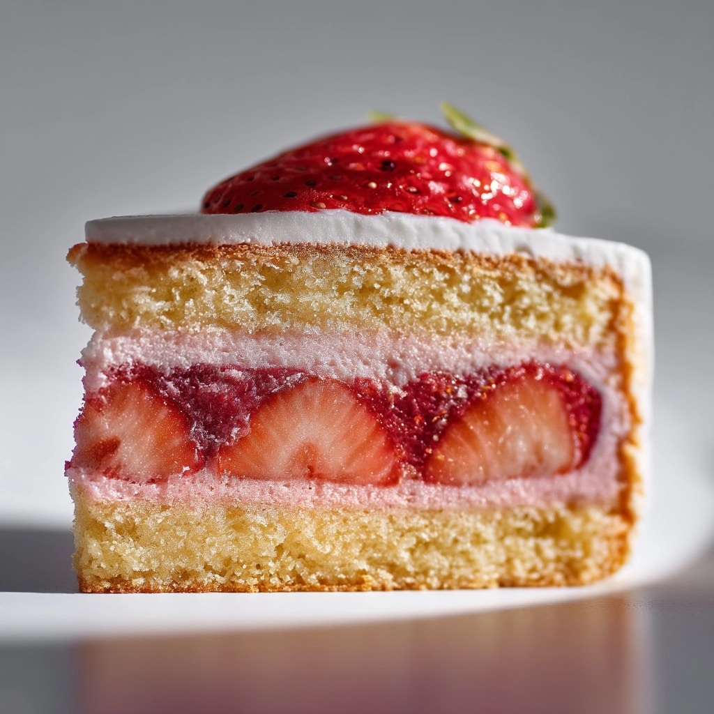 Small-batch Vegan Strawberry Cake Recipe - Recipe Image
