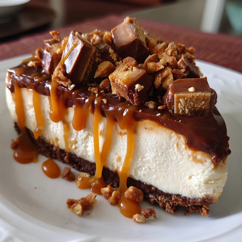 Snickers Poke Cake Recipe - Recipe Image