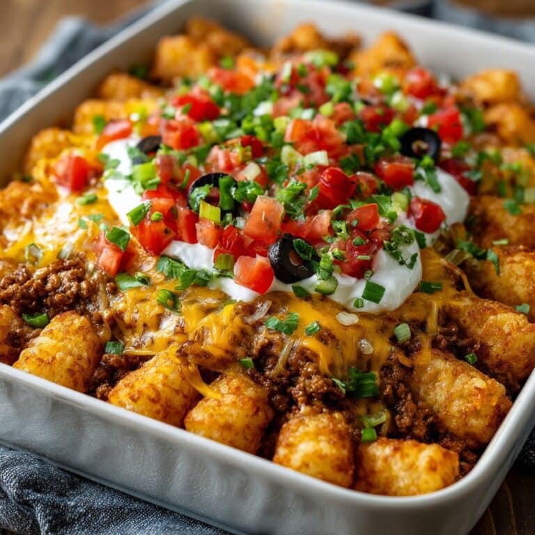 Mexican Tater Tot Casserole Recipe