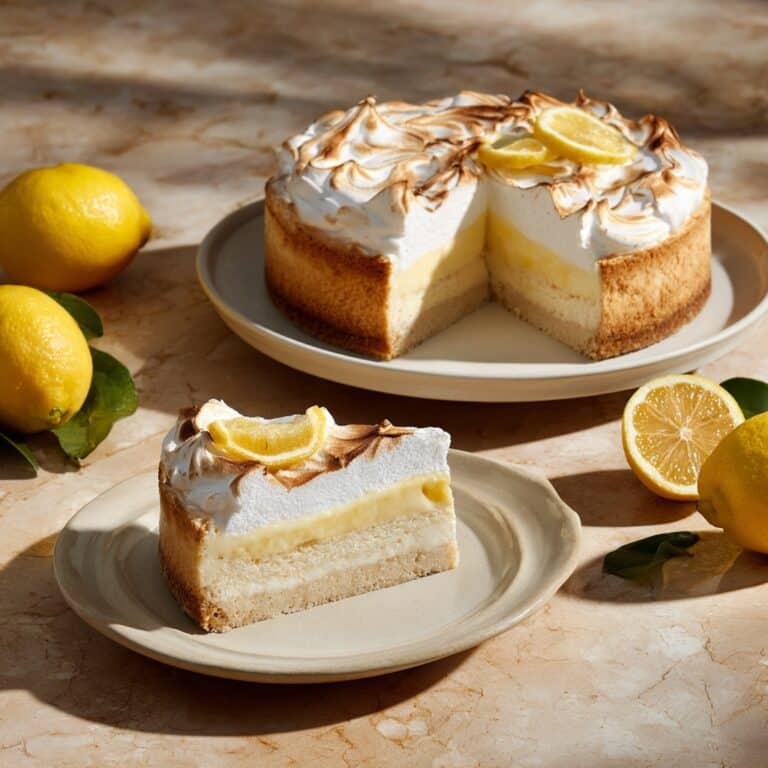 Lemon Meringue Layer Cake Recipe