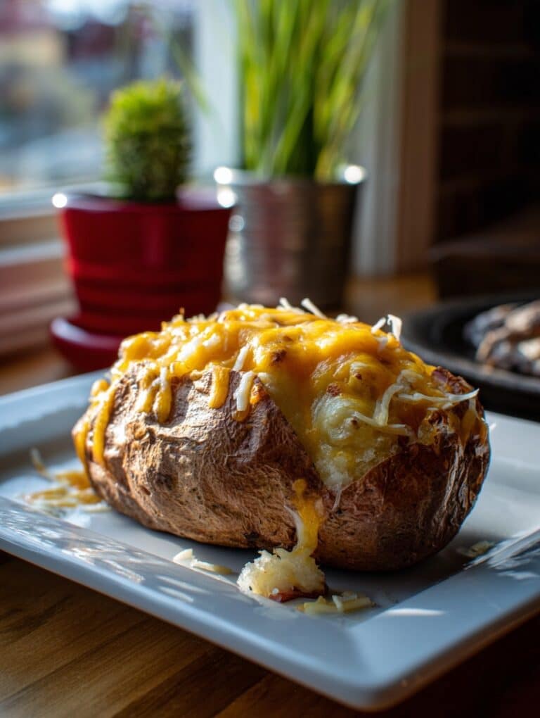 Air Fryer Twice Baked Potatoes Recipe