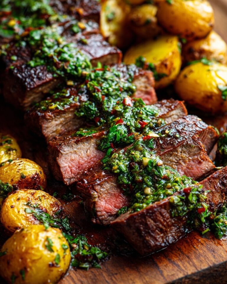 Butternut Squash Garlic Herb Steak Recipe