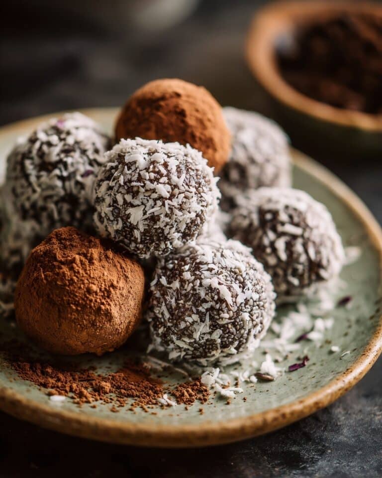 Coconut Chocolate Balls Recipe