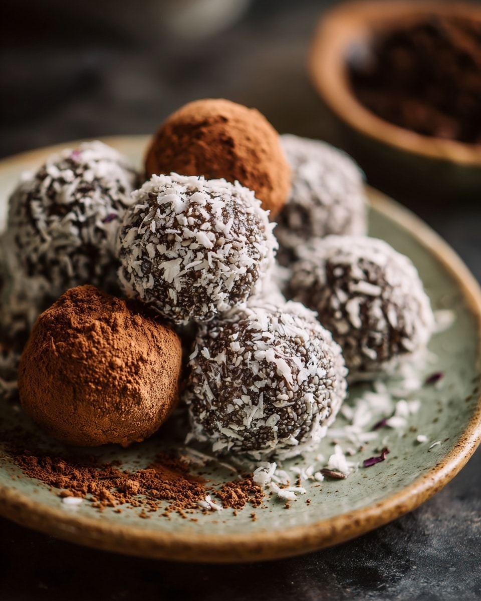 Coconut Chocolate Balls Recipe - Recipe Image