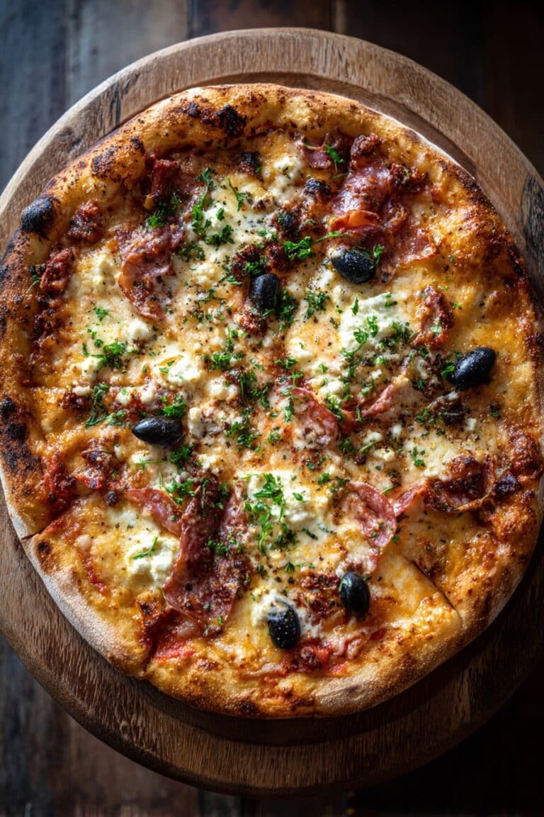 Swedish Caviar and Dill Pizza with Crème Fraîche Recipe