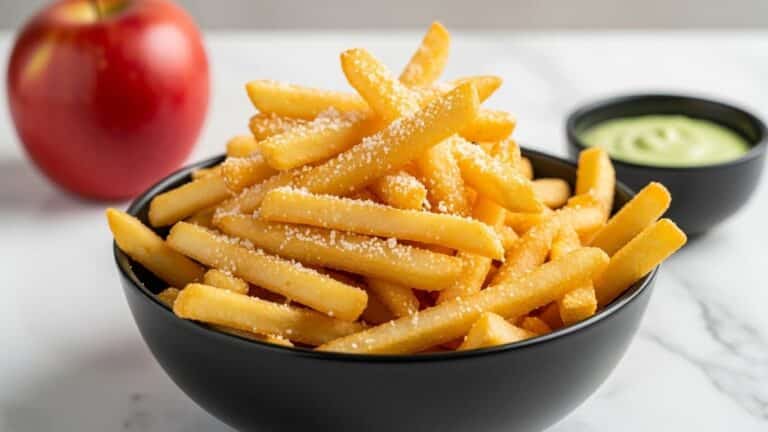 Air Fryer Apple Fries Recipe