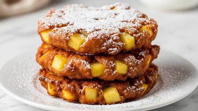 Air Fryer Apple Fritters Recipe