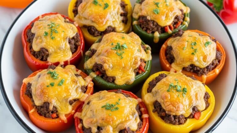 Easy Stuffed Bell Peppers Recipe