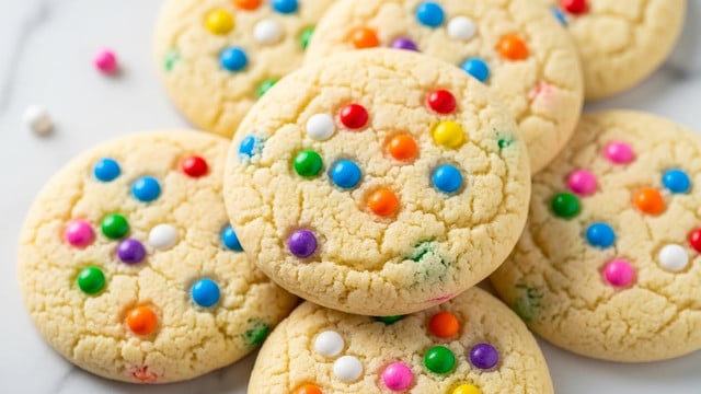3-Ingredient Easy Sugar Cookies Recipe