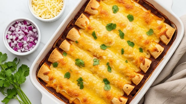 Ground Beef Enchiladas Recipe