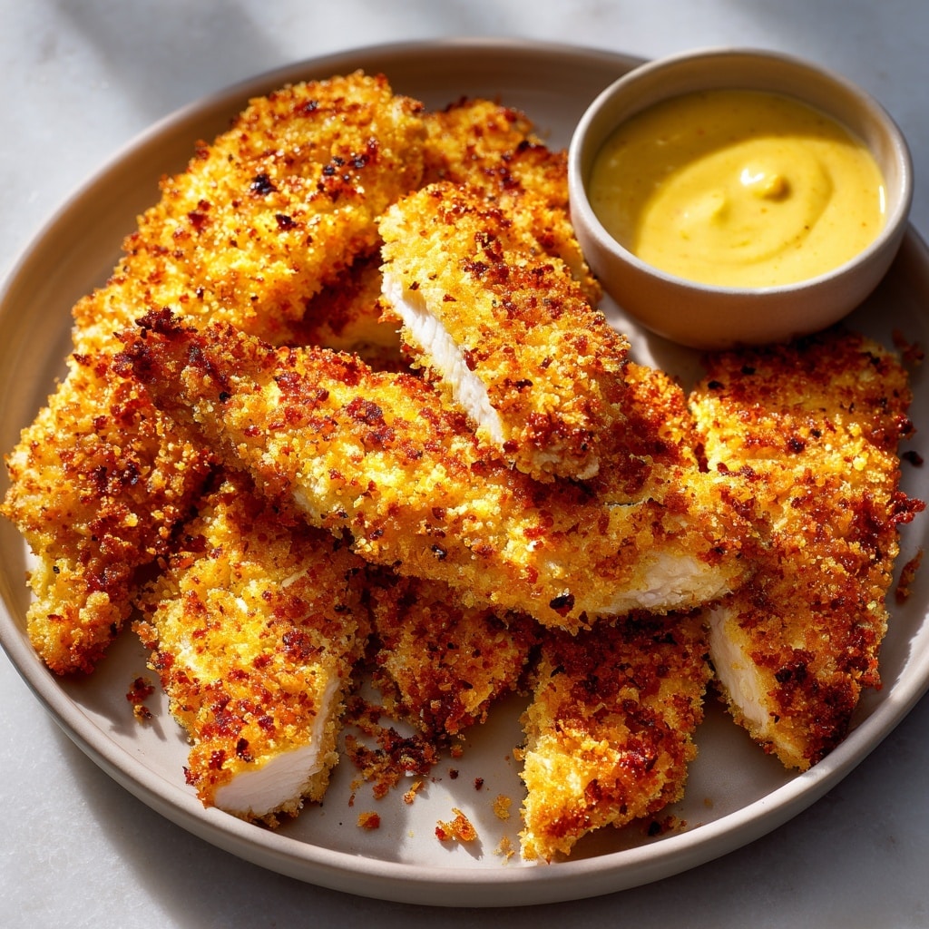 Crispy and Sweet-Spicy Hot Honey Chicken Cutlets Recipe