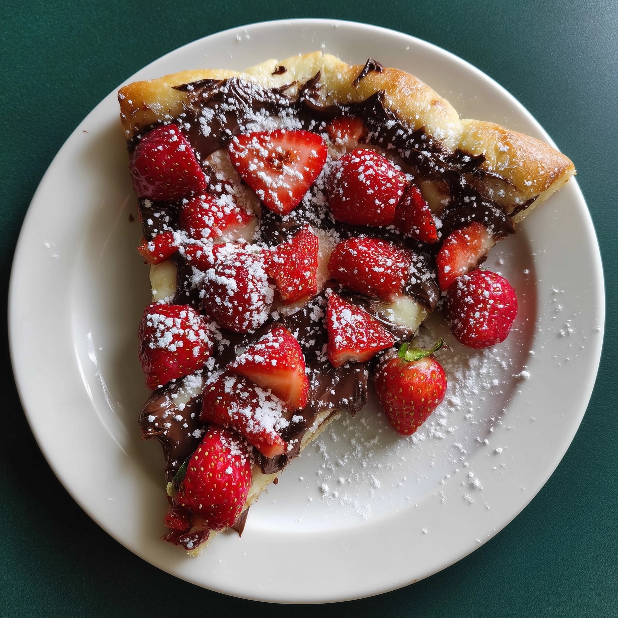 Chocolate Nutella Pizza with Marshmallows, M&M's, and Pretzels Recipe - Recipe Image