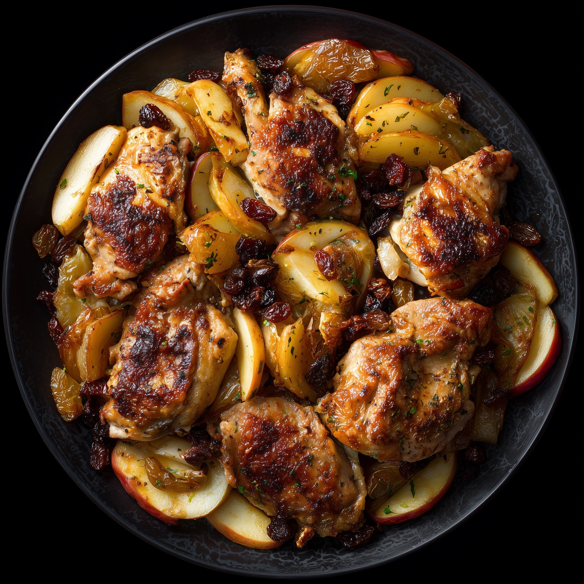 Sheet-Pan Roasted Red Onion Chicken Recipe - Recipe Image