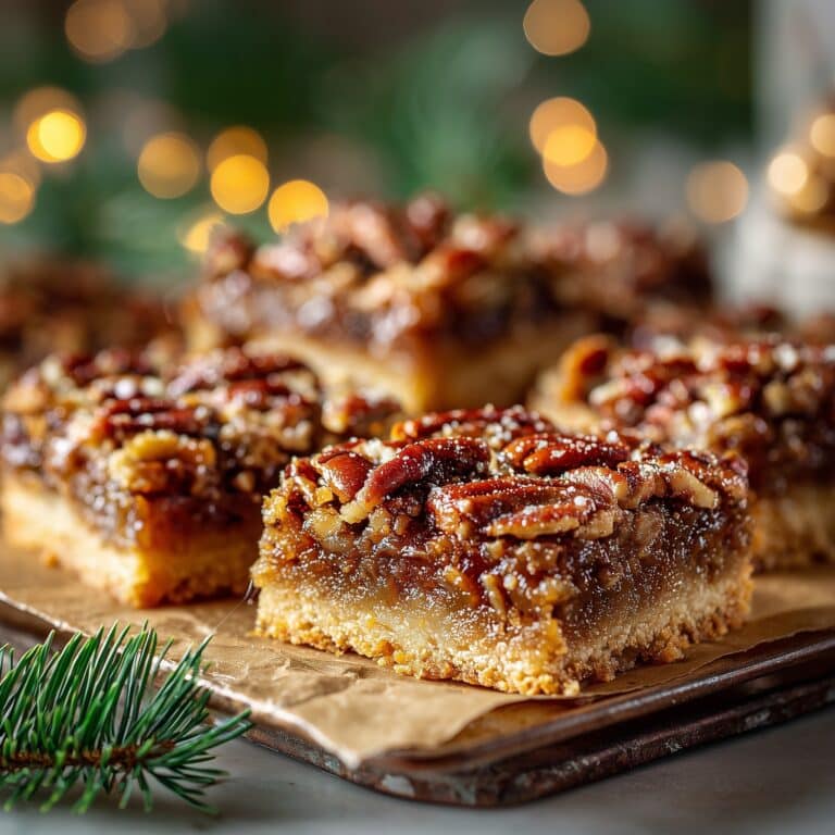 Simple Pecan Pie Bars Recipe