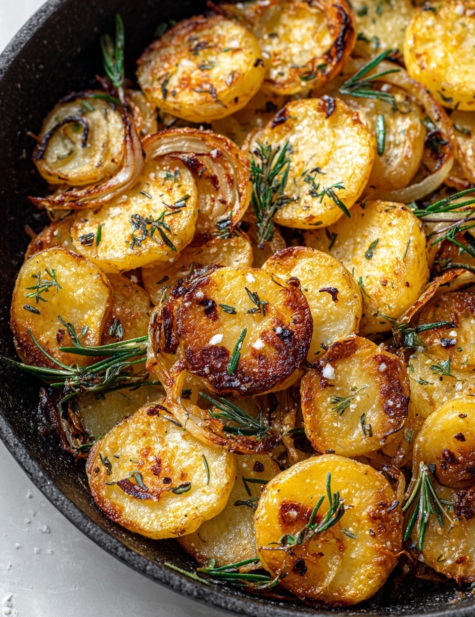 Crispy Garlic Parmesan Potatoes Recipe - Recipe Image