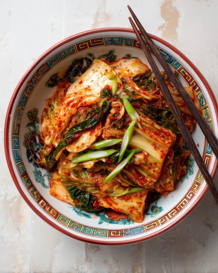 Homemade Kimchi Recipe