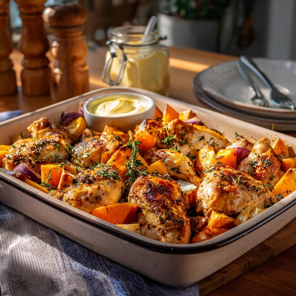 Maple Dijon Chicken & Sweet Potato Bowls That Comfort Your Soul Recipe - Recipe Image