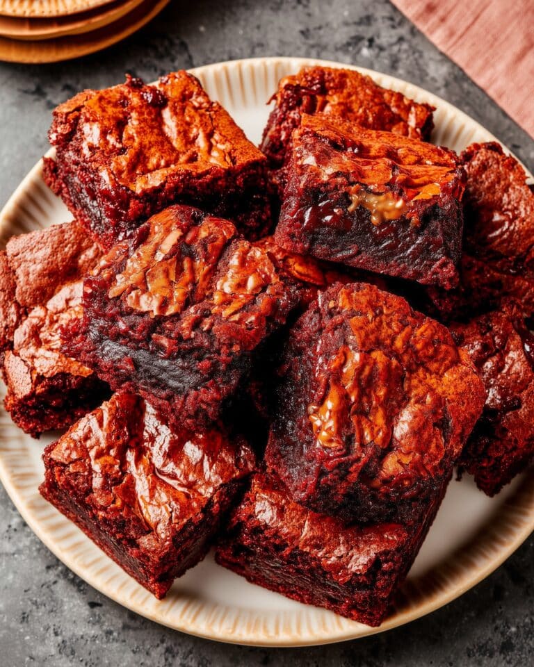 Red Velvet Cheesecake Brownies Recipe