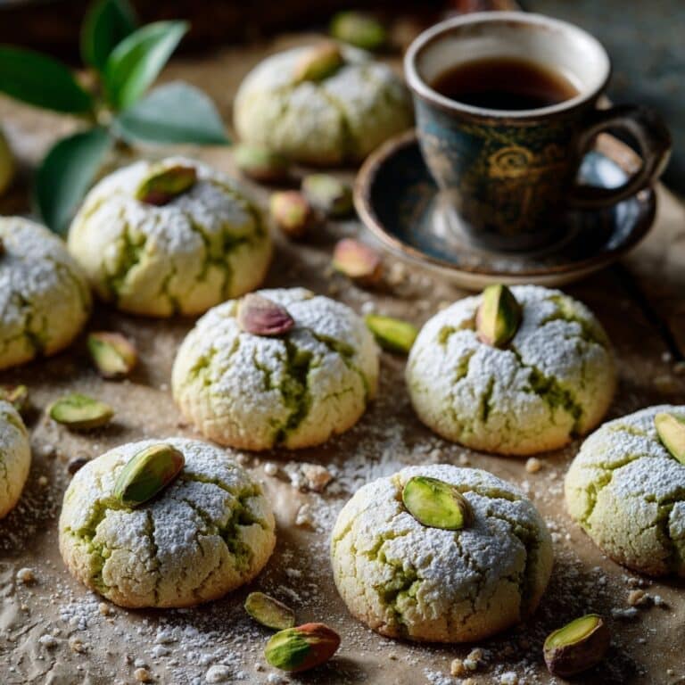 Soft and Chewy Pistachio Pudding Cookies Recipe
