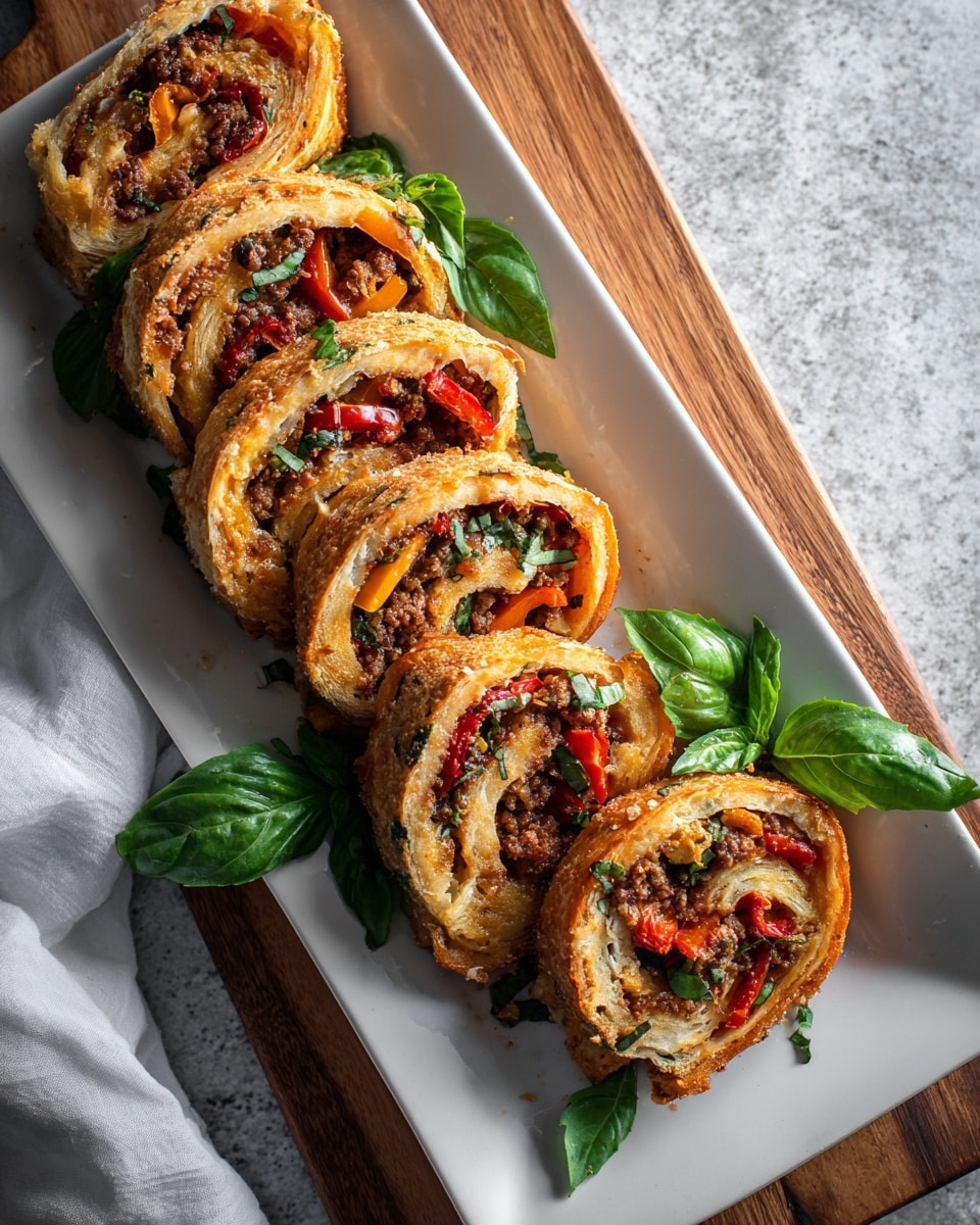 Peach Cobbler Egg Rolls Recipe