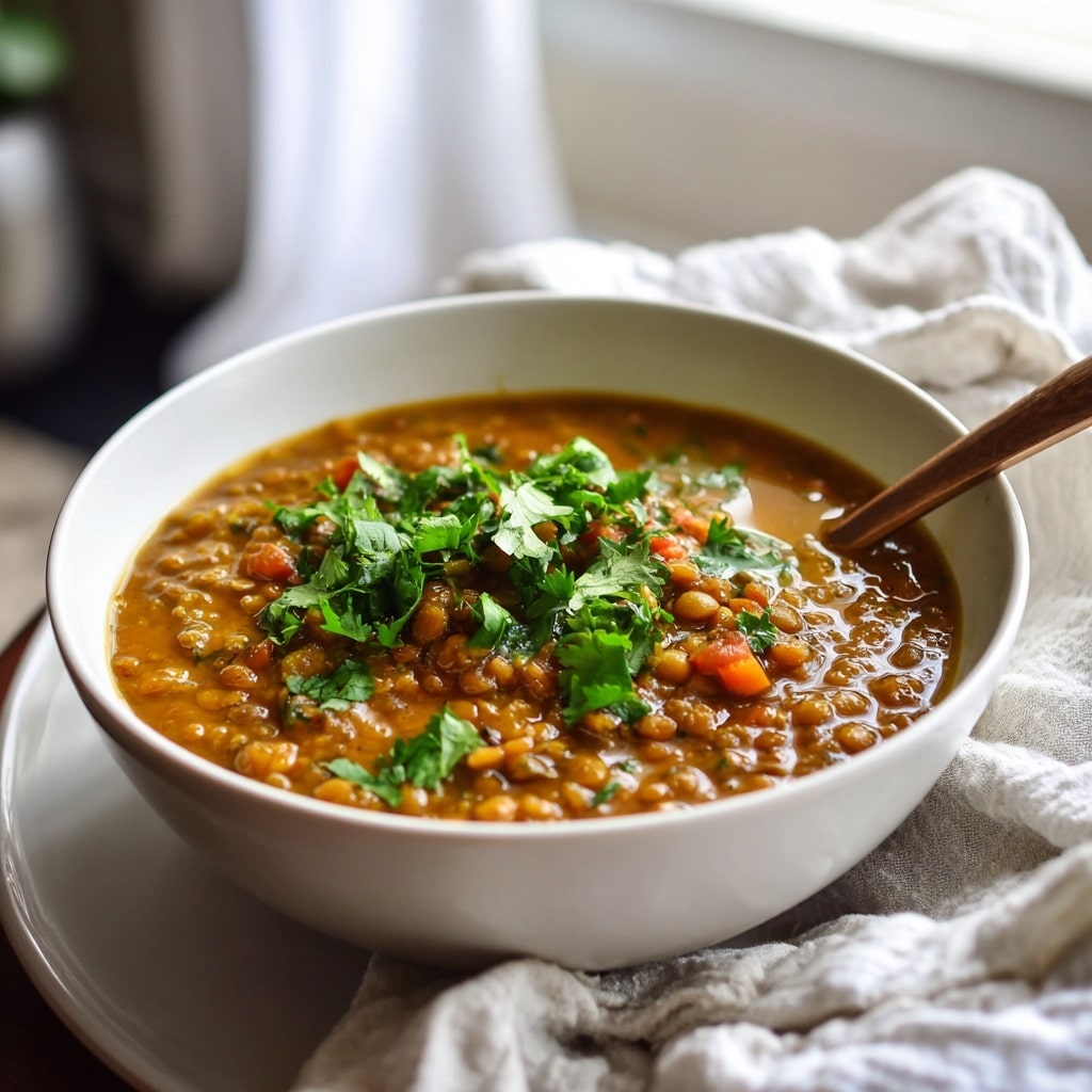 Red Lentil Soup Recipe - Recipe Image