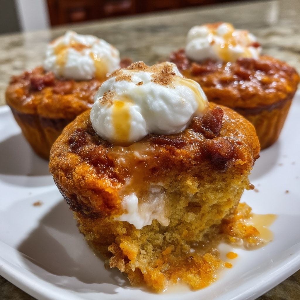 Cinnamon Roll Protein Muffins: Healthy & Delicious Recipe - Recipe Image