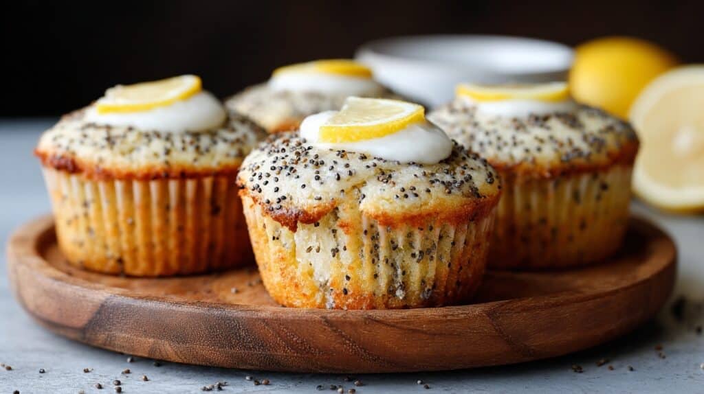Mini Lemon Cakes with Lavender Glaze Recipe
