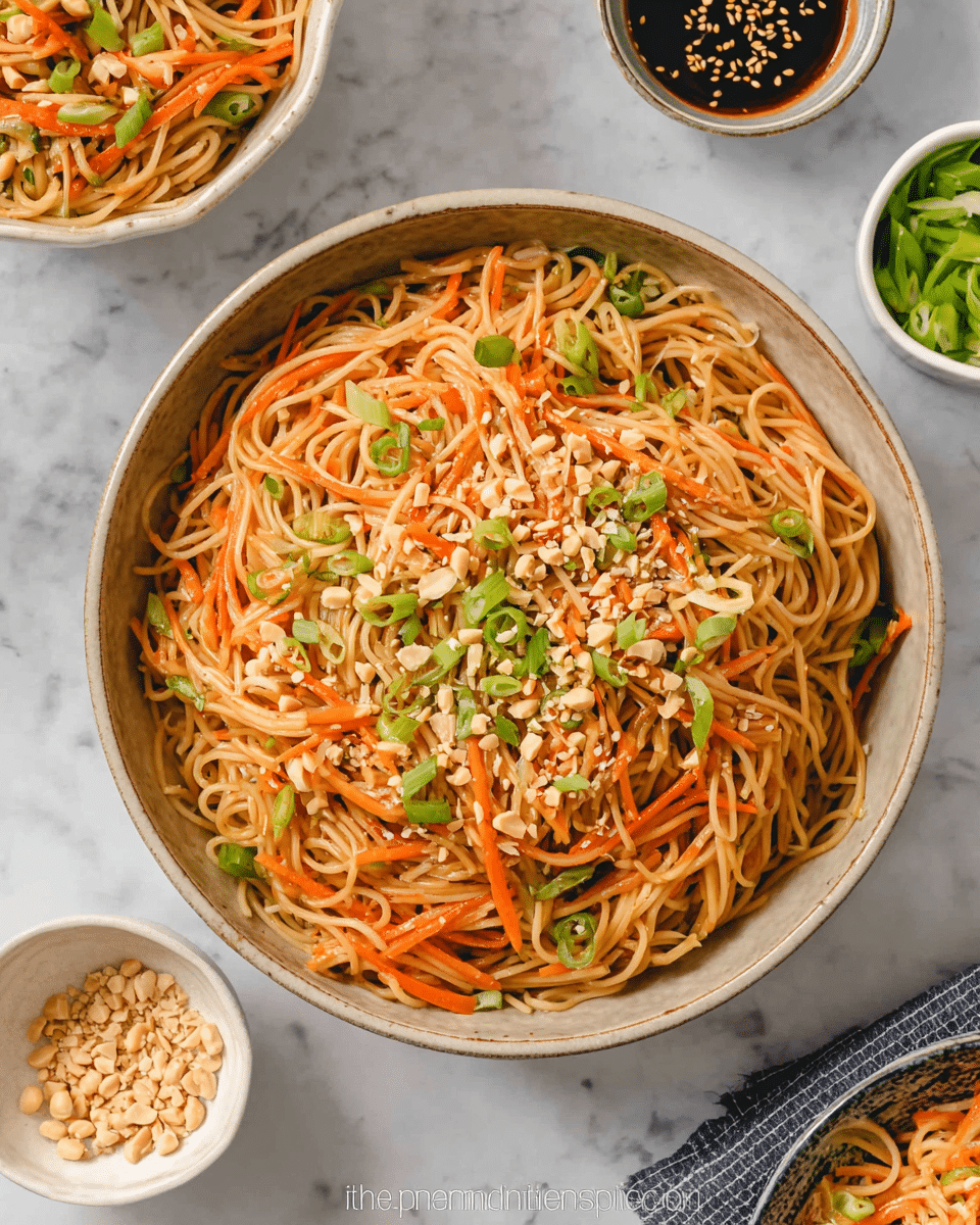 Cold Sesame Noodles Recipe